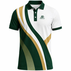 Chemises polo de sublimation de qualité supérieure, meilleur design, nouvelle tendance, vente chaude, faible MOQ - Product Image 1