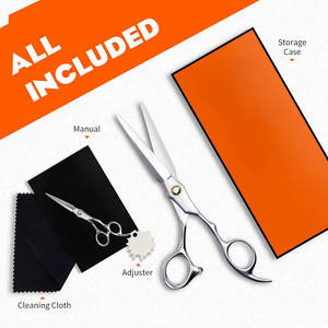 Tijeras de Peluquería Profesionales, Ultra Afiladas, Hojas de Acero 440C, Corte de Precisión, Tijeras de Belleza para Puntas de Cuchilla, Alta Calidad - Product Image 5