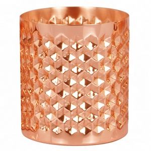 Tasse de julap en cuivre pur poli, lisse, 17 oz, miroir à haute brillance poli par l'oxia pour la maison - Product Image 5