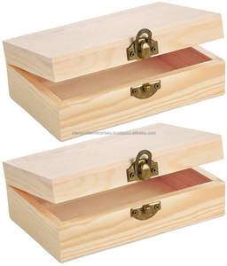 Caja de almacenamiento de madera maciza de Acacia hecha a mano, caja de madera decorativa ecológica con elegante acabado de madera de acacia - Product Image 4