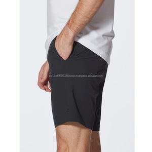 Shorts cargo de randonnée pour hommes, marque privée, solides, extensibles, séchage rapide, légers, avec poches pour la pêche et les activités sportives - Product Image 2