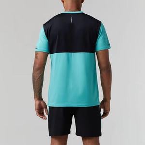 Conjunto Deportivo de 2 Piezas para Hombre, Camiseta de Manga Corta y Pantalones Cortos, Ropa Deportiva Personalizada, Nueva, en Oferta, para Gimnasio, Deportes, Actividades al Aire Libre - Product Image 2