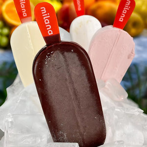 Proveedor de Barritas de Helado de Chocolate Crujiente al por Mayor OEM, Gelato de Leche Rico, Postre Congelado con Cubierta de Chocolate Crujiente - Product Image 1