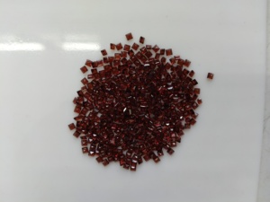 Natural Red <b>Garnet</b> 2.25MM Square Step Cut Best Quality Loose Gemstone For Jewelry Making - Product Image 2