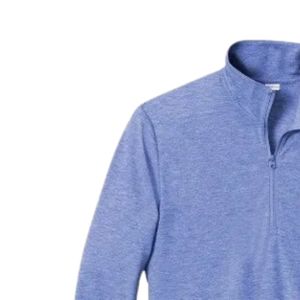 Pull léger à col zippé pour homme Jack and Jill, bleu clair, décontracté, athlétique, respirant, à porter au quotidien - Product Image 3