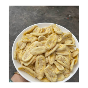 Dried Banana Slices Baked Semi Soft Sweet Fruit <b>Snack</b> Nutritious All Age Ready To Eat Pack - Product Image 2