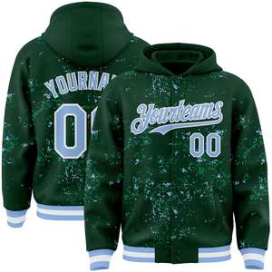 Splendid Apparel Custom Pink Men's Plus Size Winter Knitted Varsity <b>Jacket</b> Stand Collar <b>Heat</b>-Transfer Printed Letter Pattern - Product Image 1