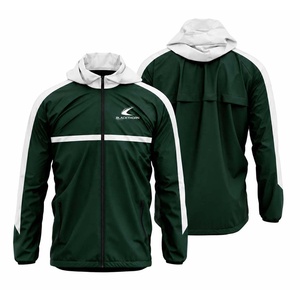 Chaqueta Cortavientos de Invierno para Hombre, Personalizada al por Mayor, Impermeable, con Capucha, de Tejido Softshell, con Logotipo Frontal, Transpirable y de Secado Rápido - Product Image 4