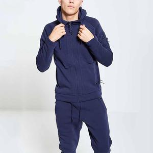 Men Zip Up Sweatsuit Warm Fleece Hoodie And Jogger <b>Pants</b> Casual Training Outfit Comfortable Daily Sportswear Set - Product Image 3
