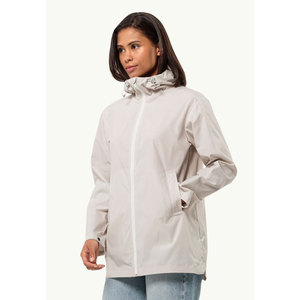 Chaqueta de senderismo de poliéster transpirable de alta calidad con cremallera, chaqueta softshell impermeable ligera personalizada para mujer para el invierno - Product Image 1