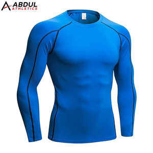 <b>Compression</b> <b>Shirts</b> For Training And Daily Wear With Breathable Fabric And Strong Stitching For Long Lasting Use - Product Image 1
