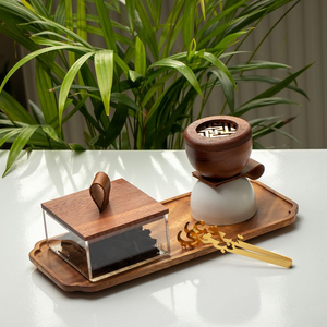 Natural Wood Mukhabar Burner Bakhoor Incense Burner for Home & Office fragrance Wedding <b>Gift</b> And <b>Eid</b> Special - Product Image 1