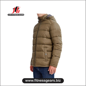 Chaqueta de Plumón con Capucha, Unisex, de Primera Calidad, Diseño Nuevo, Resistente al Viento, con Cierre Estándar, para Invierno, Gran Venta - Product Image 3