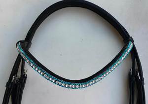 Brida para caballo de alta calidad, al por mayor, de cuero genuino, equipo ecuestre, para equitación, doma clásica, brida anatómica. - Product Image 2