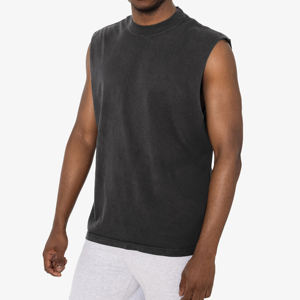 Débardeur Homme Sans Manches en Coton Tricoté Personnalisé Grande Taille Coupe Musclée Respirant pour Gym, Fitness et Course à Pied – Collection 2026 - Product Image 3