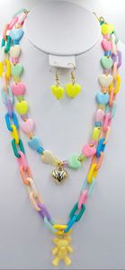 Classic Tungsten Resin <b>Statement</b> <b>Necklace</b> for Women Boho Modern Design Party Jewelry - Product Image 3