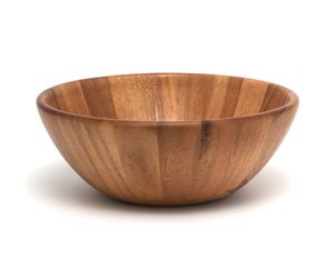 Bol de service décoratif extra large en bois dur naturel écologique de qualité supérieure pour les fêtes, les restaurants et la salle à manger à domicile - Product Image 2