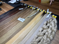 Extensions de cheveux naturels NASA, couleur blonde, pointes pleines, cheveux vietnamiens bruts, donneur unique, toutes longueurs