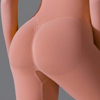 Pantalones de Yoga de Cintura Alta con Efecto Push-Up, Sin Costuras, Transpirables y Elásticos para Mujer, Leggings Deportivos