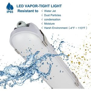 Lampada LED Impermeabile da 4 Piedi, 60W 6600lm (Equivalente a 120W) Lampada da Esterno Impermeabile 5000K IP65 100-277V LED Tri-proof - Product Image 3