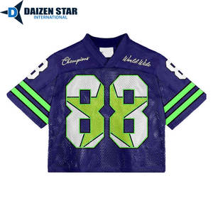 Camiseta de Malla con Nombre de Equipo y Jugador Personalizados, 100% Poliéster, Transpirable, de Secado Rápido, Antibacteriana, de Manga Corta para Todas las Temporadas - Product Image 5