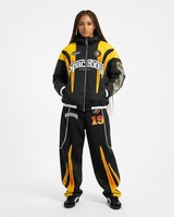 Ensemble coupe-vent réversible en polyester imperméable style 2026 haut de gamme avec pantalon ample léger et design avant-gardiste
