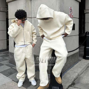 Ensemble de survêtement décontracté pour homme ActivePro |   Solide |   Coton biologique |   Coupe classique |   Gris foncé - Product Image 2