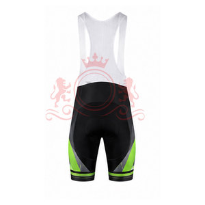 Ensemble maillot et short de cyclisme pour homme, vert et noir, manches courtes, fermeture éclair sur le devant, pour adultes - Product Image 6