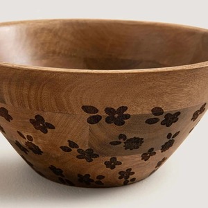 Grand saladier en bois fait main, rond, pour la cuisine et les restaurants, en promotion - Product Image 6
