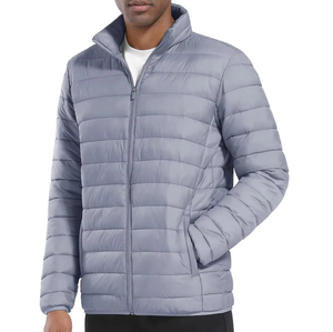 Premium Lightweight Puffer <b>Jacket</b> Quilted Warm Outerwear Daily Wear Essential Apparel - Product Image 5