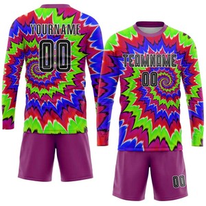Professional Grade Goalkeeper Jersey Ergonomic Elbow Padding Silicon Grip Goalie Shirt For 2026 USA And Europe Marker - Product Image 2