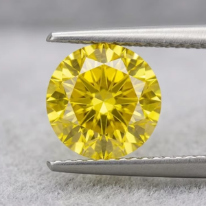 Lote de Diamantes Sueltos de Corte Brillante de 1.8-2.0 mm, Color Amarillo Intenso, Cultivados en Laboratorio, RCK Global VS1 CVD, 0.025-0.035 ct, para Joyería - Product Image 1