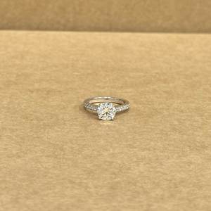 Bague en or 14 carats de qualité supérieure avec morganite naturelle taille cœur rose, 3,63 carats au centre et 0,52 carats de pierres latérales, design de bijoux de mariage - Product Image 2