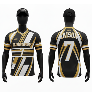 Camiseta de Fútbol para Hombre, 150 GSM, Transpirable, Poliéster Interlock, Verde Naranja, Impresión por Sublimación, Nombre y Número del Equipo Personalizados, Corte Atlético - Product Image 5