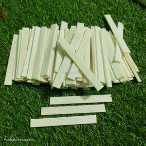 เม็ดกระดูกควายสีขาวสวยงาม วัสดุงานฝีมือทำมือจากธรรมชาติ ราคาถูก - Product Image 5