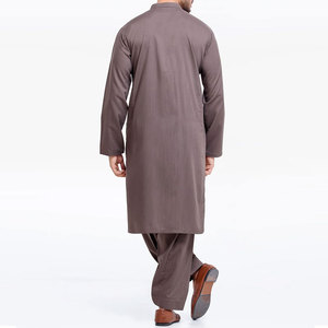 Shalwar Kameez pour homme en mélange de coton supérieur, tenue traditionnelle de qualité supérieure, tissu respirant et confortable pour toutes les occasions - Product Image 2