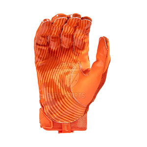 Pakistan Manufacturer Supply Leather American Football Gloves With OEM ODM Custom Service - Product Image 4