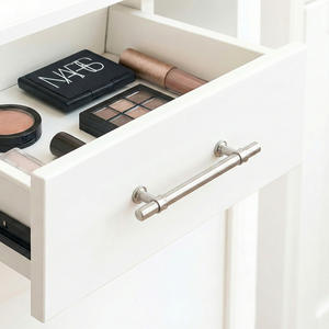 Poignée de meuble de bar moderne en alliage de zinc, finition brossée, écologique, durable, installation facile, pour tiroir, cuisine, salle de bain, chambre - Product Image 4