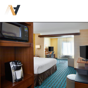Fairfield Inn Ensemble complet de luxe pour chambre à coucher Usine Ngoc Hoang Anh Fabricant moderne d'articles de caisse pour hôtel pour projets d'accueil - Product Image 1