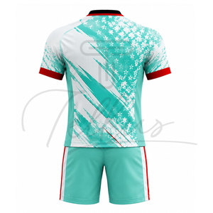 Service OEM, ensemble d'uniformes de rugby en sublimation, 100% polyester respirant, uniforme de rugby en sublimation à bon prix, uniforme de rugby personnalisé - Product Image 2