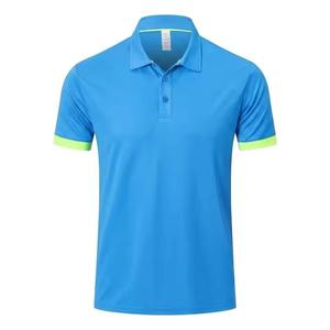 เสื้อโปโลผู้ชายไซส์ใหญ่ OEM สไตล์ลำลอง ปักโลโก้ได้ คุณภาพสูง ผลิตจากโพลีเอสเตอร์ 100% ระบายอากาศได้ดี แขนสั้น ODM - Product Image 5