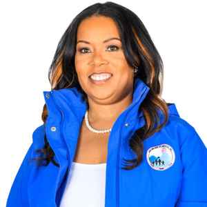 Veste coupe-vent Jack and Jill pour femme, bleue, veste d'extérieur avec logo brodé, légère, fermeture éclair - Product Image 6