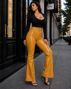 Ready to Ship Usa Size S-3XL Women's Clothing Sheep Leather Skinny Winter Pants <b>Trousers</b> Women Casual Loose <b>Summer</b> <b>Trousers</b> - Product Image 3