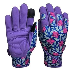 Guantes de Jardinería de Invierno Unisex de Cuero Resistente, Palmas Reforzadas, Agarre Antideslizante, Puño de Punto Transpirable, Impermeables - Product Image 6