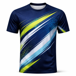 T-shirts de sport en polyester respirant et à séchage rapide pour hommes, sur mesure en gros - Fabricant OEM et fournisseur direct d'usine - Product Image 1