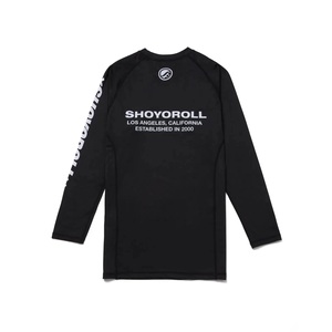 Sublimation Printed Spandex <b>Bjj</b> Rash Guard Gym Surfing Diving <b>Rashguard</b> Compression Shirts MMA Rash Guard - Product Image 2