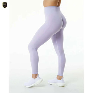 Leggings Deportivos de Moda para Mujer, Sin Costuras, Ligeros, de Tela Elástica, Cintura Alta, para Yoga, Gimnasio, Correr, Entrenamiento - Product Image 3