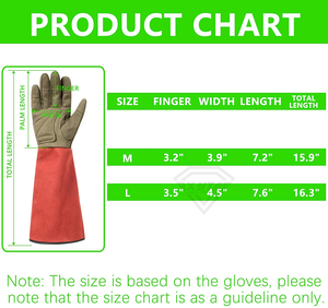 Custom <b>Long</b> Cuff Gardening <b>Gloves</b> Thorn Proof Rose Pruning <b>Gloves</b> Cactus Protection Durable Outdoor Work Safety <b>Gloves</b> - Product Image 2
