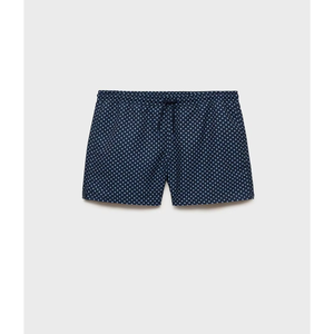 Shorts de Baño para Hombre con Estampado Geométrico, Secado Rápido, Cintura Elástica, Corte Corto Informal, Tela de Poliéster, Cintura Media con Bolsillos - Product Image 4