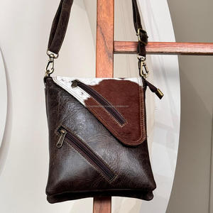 Nouveaux cheveux sur la peau de vache fourrure sac à bandoulière multi-usages nouveauté sacs élégants unisexe en cuir véritable sac de luxe pour les utilisations des femmes - Product Image 4